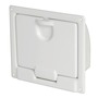 Peak white polished ABS 220 x 195 x 70 mm